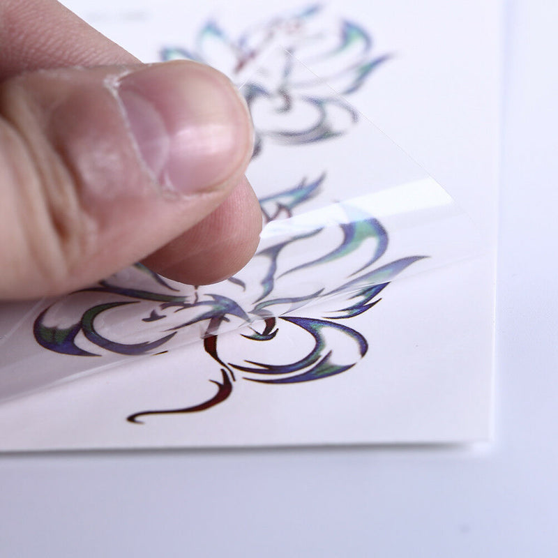 Waterproof Temporary Tattoo Stickers Nine Tail Fox Water Transfer flash tatoo Kw