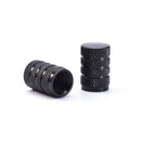 4pcs Wheel Tyre Tire Valve Stems Air Dust Cover Screw Caps Car Truck Bike Black