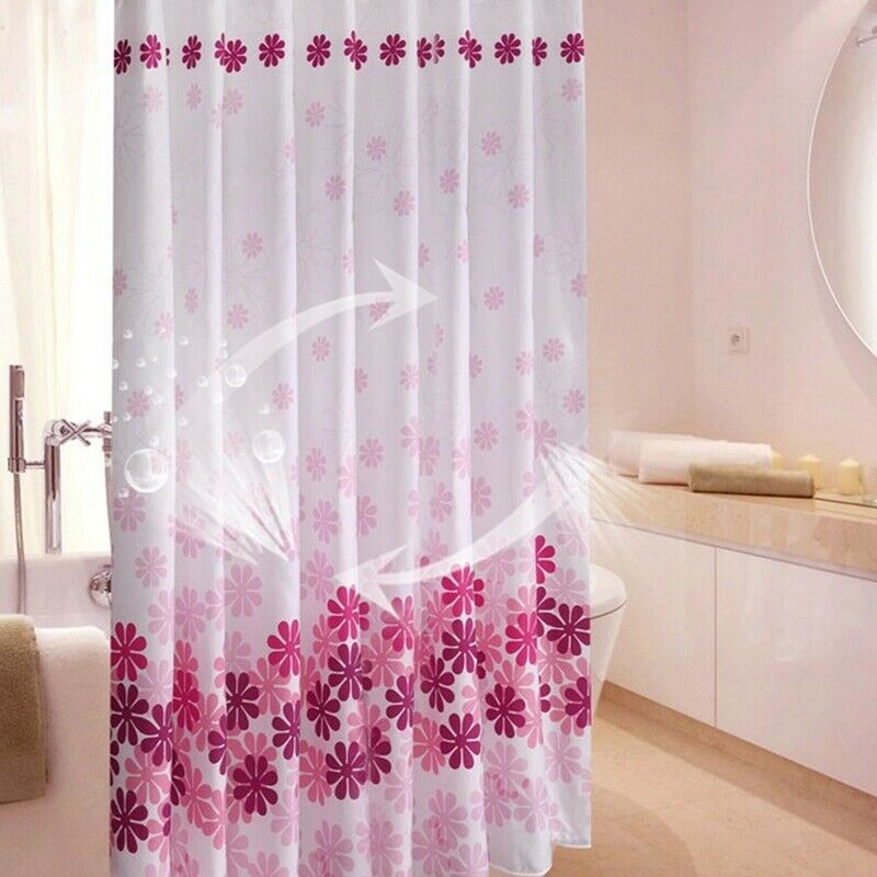 Waterproof Fabric Polyester Shower Curtains Bathing Pad Thicken Shower Baby