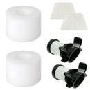 2PK Hepa Foam Felt Filters Replacement for Shark IONFlex DuoClean IC205,IF2 A9X4