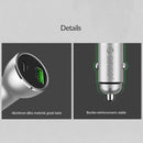 Orico 30W Dual Usb Car Phone Charger Usb 2.4A Type-C Pd 3.0 Cigarette Light