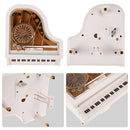 Clockwork Type Rotary Classical Ballerina Girl On The Piano Music Box