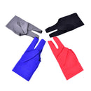 Spandex Snooker Billiard Glove Pool Left Hand Open Three Finger Accessory TEUS