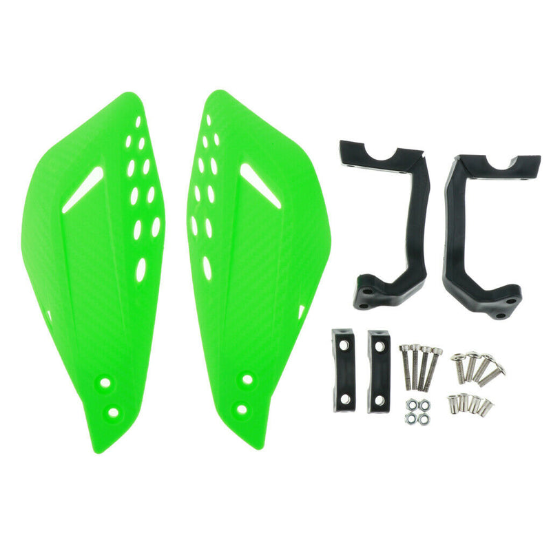 Motorcycle Handguards 22mm Handlebar Protector Motorbike Accessories Green