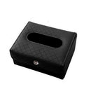 New PU Leather Portable Folding Tissue Box Hotel Car Home Office Pumping Pa