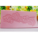 Flower Lace Silicone Mould Fondant Sugar Mat Cake Decoration Tool 3C