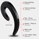 2x Bone Conduction Bluetooth Headphones Ear Hook Earphones Headset with Mic