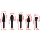 5Pcs/t Titanium 10 Step Drill Bit 1/4" to 1-3/8" Inches Tool for Plastic W Nw