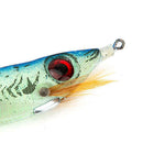 6Pcs Luminous Jigs Lure Fishing Shrimp Lure Bait Plastic 10cm Noctilucent S H1M8