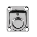 8x Stainless Steel Flush Lift Pull  For Hatch Latch For Boat Caravan Marine