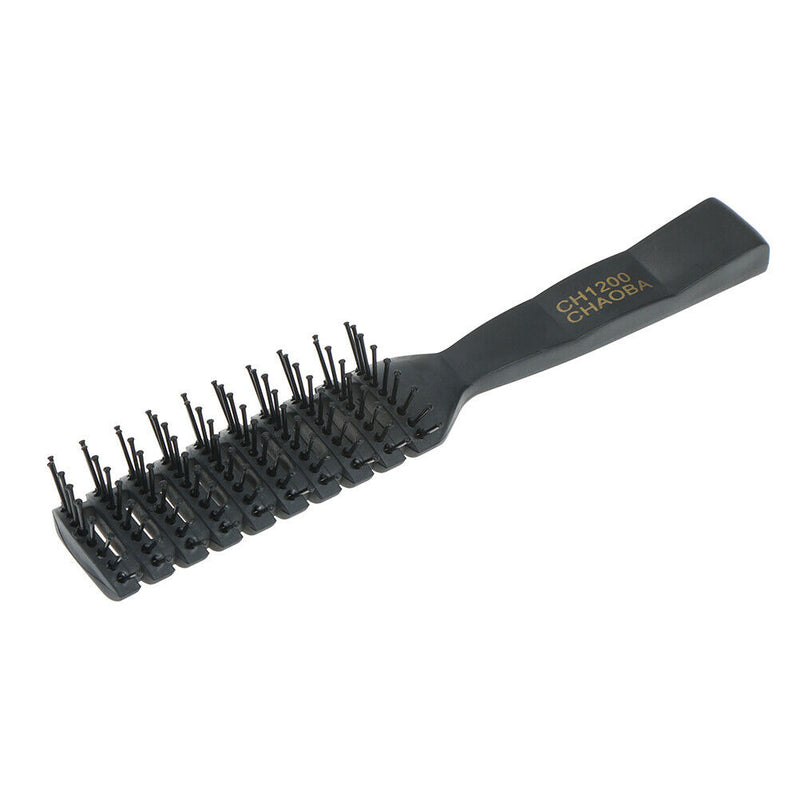 Anti-Static Brush Barber Hairdressing Beauty Styling Tool Plastic Massage Com Gw