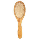 Natural Wood Paddle Brush Wooden Hair Care Spa Massage Comb Anti-stati OCF
