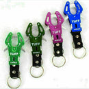 Tiger Hook Lock Carabiner Clip Hiking Climbing Tool Keychain R2S9 Ring M8S0 Y4C3