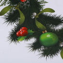 Christmas wreath Wall Stickers Window Glass Decals Santa Murals New Year  â„–[