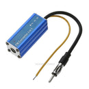 12V 3 in 1 Car Auto Stereo Hidden Amplified Antenna FM Radio Frequency Converter