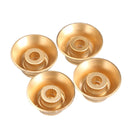 4Pcs Golden Acrylic Speed Knobs Volume Tone Control for LP Electric Guitar