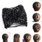 Stretchy Comb Slide Magic Beads Easy Hair Clips Double Clips