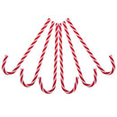 6pcs Candy Crutches Christmas Tree Decor Hanging Ornaments Pendants