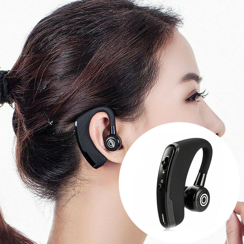 Wireless Headset Bluetooth Handsfree Stereo Headphones In Ear Earpiece Sale.