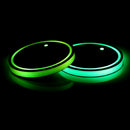 Colorful rechargeable LED lights car coaster coaster drink coaster auto par_