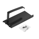 1X(Space Aluminum Toilet Paper Holder Bathroom Black Tissue Box Bathroom Ac