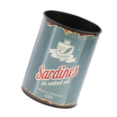 Stylish Hand-craft Round Steel Pen Pencil Holder Brush Organizer 11x15cm