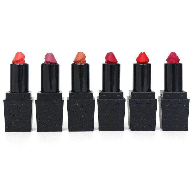 6 Colors/Set Sexy Mushroom Lipstick Waterproof Matte Long Lasting