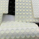 100pcs/set 8*2.5cm Rubber Feet Clear Semicircle Bumpers Door Buffer Pad Silicone