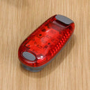 5 LED Bike Taillight Safety Warning Rear Lamp Backpack Running Lights(Red) A