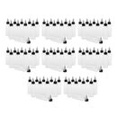 Set of 80 Empty Dispensing Bottles Tubes with  Cap for Hair Dye Oil