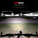 Waterproof Bicycle Lights USB Charging Cycling Flashlight  Bike Front Lamp