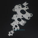 4 Bear Metal Cutting Dies Stencils DIY Scrapbooking Embossing Album Paper Craft