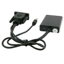 HW-2216 VGA to HDMI Converter Adapter HD Digital Analog Audio 3.5mm Cable