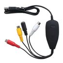 USB 2.0 to Video Audio Capture Card Adapter VHS VCR TV to DVD Converter for