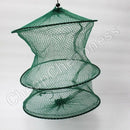 Fad 2 Layer Handy Fish Crawdad Shrimp Minnow Fishing Bait Trap Dip Net Cage-OZ