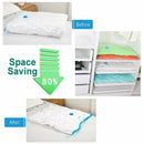 Vacuum Seal Storage Pack Bags,More Storage Clothes Space Bags,(2 Jumbo Hang X7U3