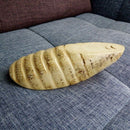 Modern Natural Bamboo Root Fruit Plate Snacks Melon Seeds Seed Plate Househ