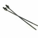 100x Mixed Nylon Cable Tie Bundled Car Wire Harness Line Fastener Zip Clip Band