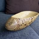 Modern Natural Bamboo Root Fruit Plate Snacks Melon Seeds Seed Plate Househ