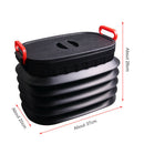 Camp Fishing Auto Cargo Storage Box Outdoor Folding Car Trash Can Water Bucket