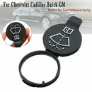 Universal Car Windshield Wiper Washer Fluid Container Cap Black Replacement