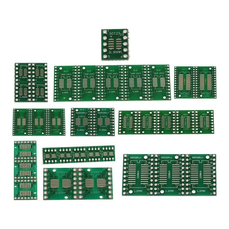 35Pc SOP MSOP SSOP TSSOP Adapter PCB Experiment Convertor IC Board Plate DIY