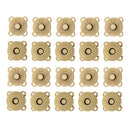 20 Sets Sew In Magnetic Bag Clasps for Craft Clothing Bag DIY Crafts 18 mm