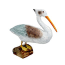 Wooden Seagull Ornament Artificial Simulated Decoration Bird Art Craft
