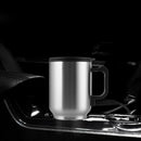 Stainless Steel Car Mug Auto Travel Heating Cup Heated 12V 500ml Coffee Warm Tea