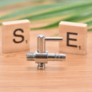 air flow line stainless steel control valve aquarium fish tank lever pumptube