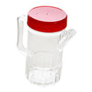 Oil Vinegar Pourer Glass Bottle Sauce Dispenser Pourer Cruet -380ML