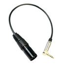 90 Degree Right Angle Auxiliary Cable Public Audio Transfer Line Microphone
