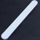 20 Nail Files Double Sided 180/100 Grit GREY Straight Emery Board