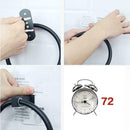 Aluminum Alloy Round Wall Hanging Towel Ring Bathroom Clothes Rack Holder